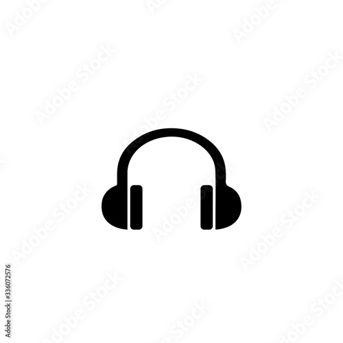 earphone icon vector