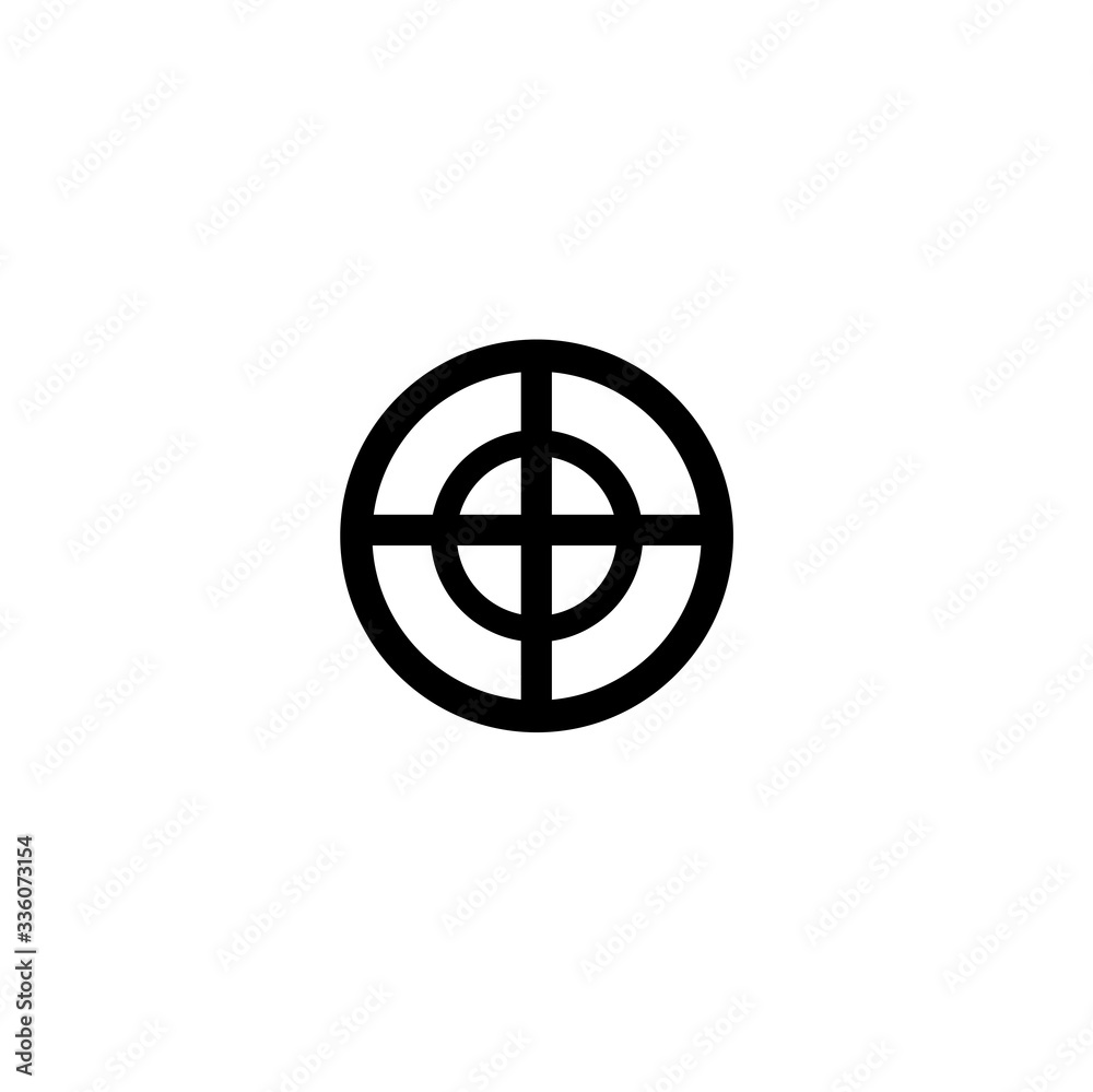 gun sight icon gun sight icon
