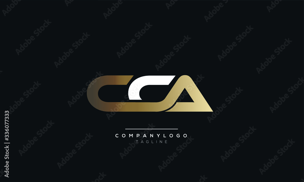 CCA alphabet abstract initial letter logo design vector template CCA alphabet abstract initial letter logo design vector template