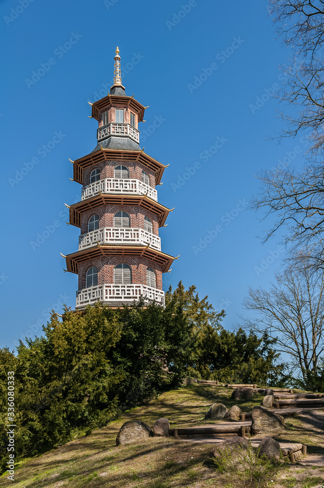 Oranienbaum -Schlosspark- Chinesischer Turm