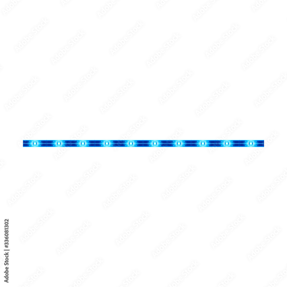 Led light vector icon. Realisticvector icon isolated on white background led light. Led light vector icon. Realisticvector icon isolated on white background led light.