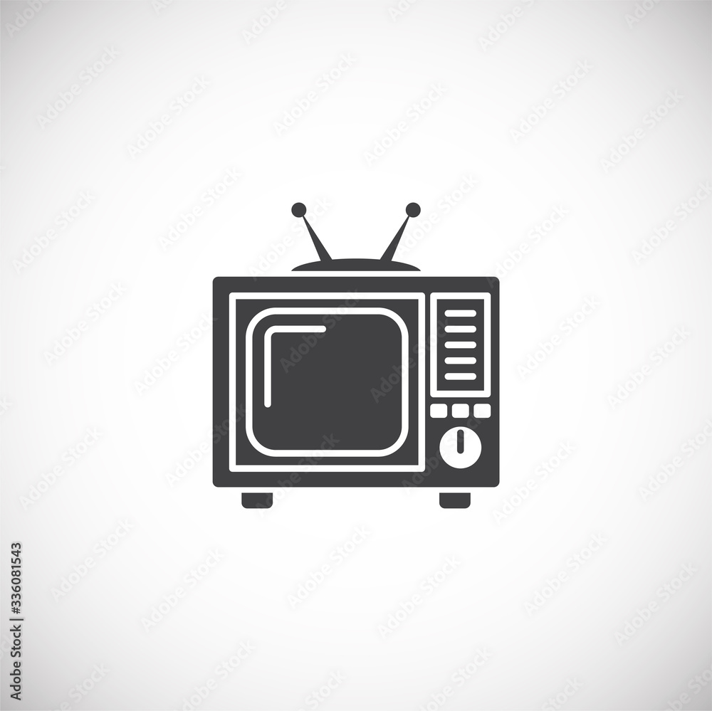 Mass media related icon on background for graphic and web design. Creative illustration concept symbol for web or mobile app Mass media related icon on background for graphic and web design. Creative illustration concept symbol for web or mobile app