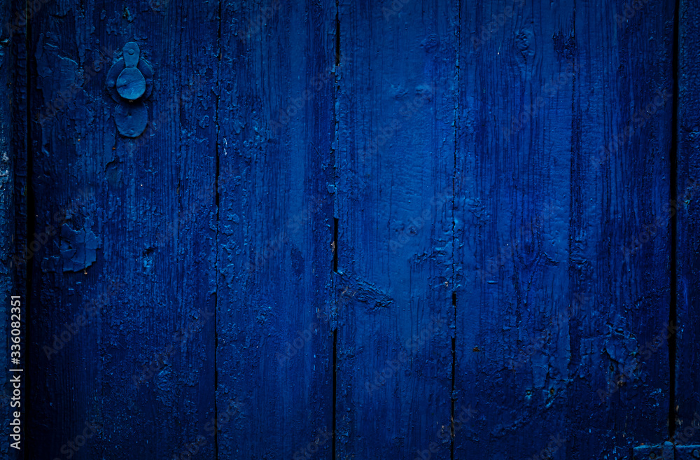 Wood Blue Old Door Boards texture or background. High contrast and resolution image with place for text. Template for design Wood Blue Old Door Boards texture or background. High contrast and resolution image with place for text. Template for design