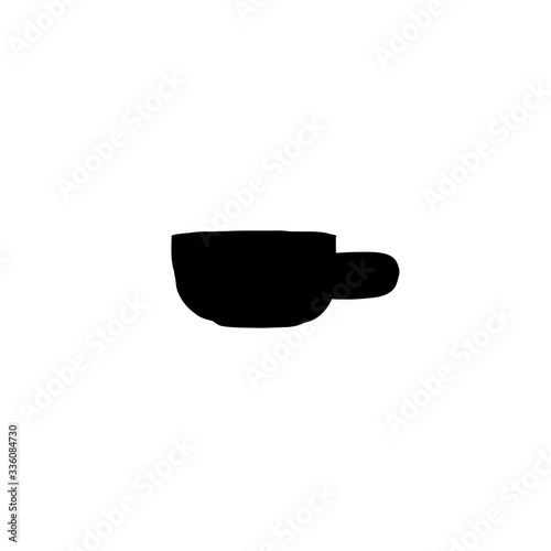 latte coffee glass icon