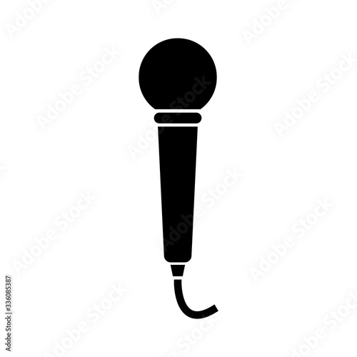 microphone icon vector