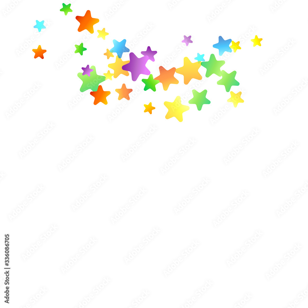 Rainbow Festive Confetti. Carnival Star Falling. Rainbow Festive Confetti. Carnival Star Falling.