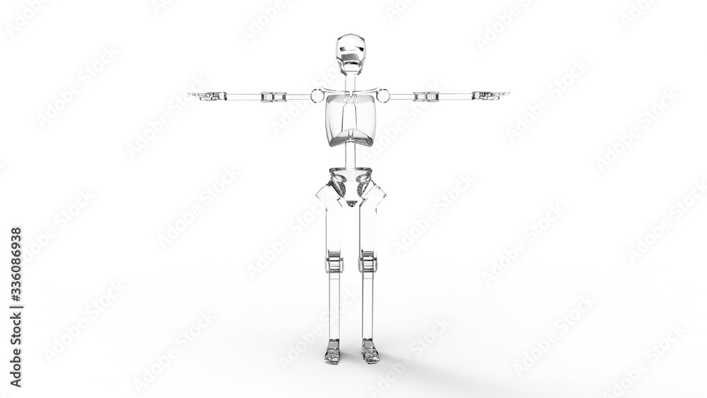 3d illustration of the toy human 3d illustration of the toy human