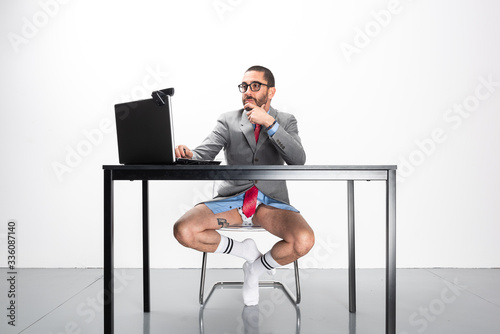 Obraz na płótnie Smart Working Suit Executive  Business