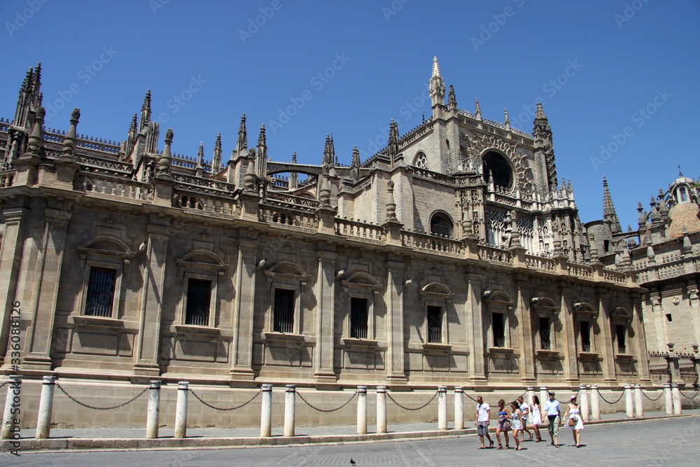  Seville Cathedral, the largest Gothic Cathedral in Europe