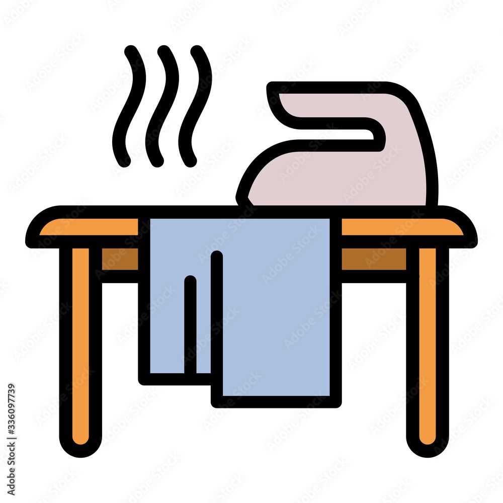 Clothing iron icon. Outline clothing iron vector icon for web design isolated on white background Clothing iron icon. Outline clothing iron vector icon for web design isolated on white background