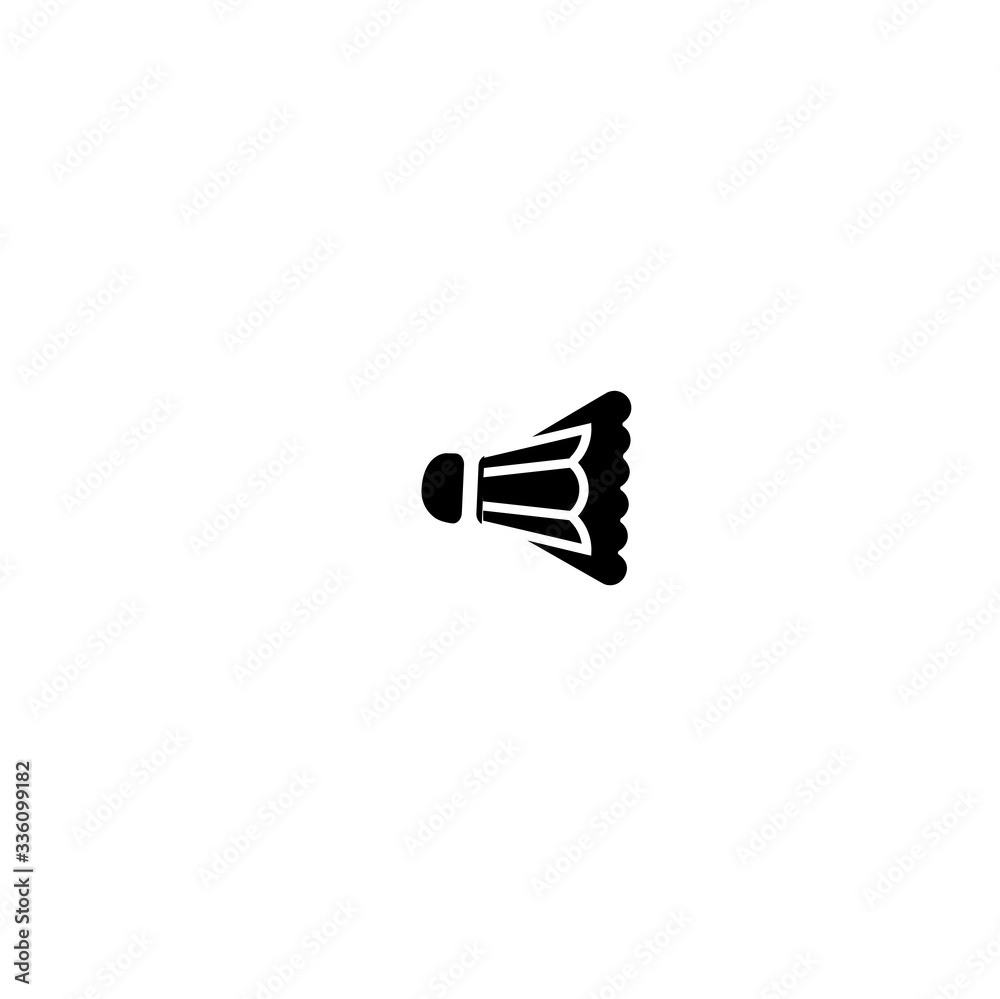 badminton icon vector