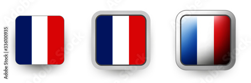 6 France vector icons button shield and gear, flat and volumetric style in flag colors blue, red, white for flyer any holiday design or poster Free Download 6 France vector icons button shield and gear, flat and volumetric style in flag colors blue, red, white for flyer any holiday design or poster - GFXLoad