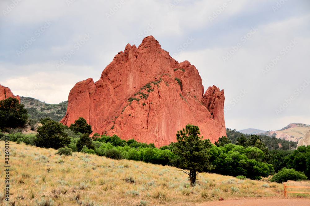 Garden of the Gods - a public park located in Colorado Springs, Colorado. Garden of the Gods - a public park located in Colorado Springs, Colorado.