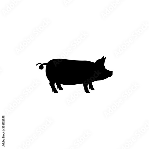 pork icon vector