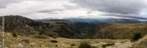 Landscape of Durmitor National Park. Montenegro