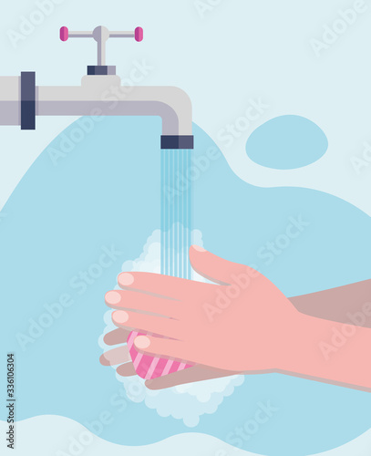 wash hands with soap, protect against coronavirus