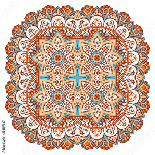 Vector colorful Mandala