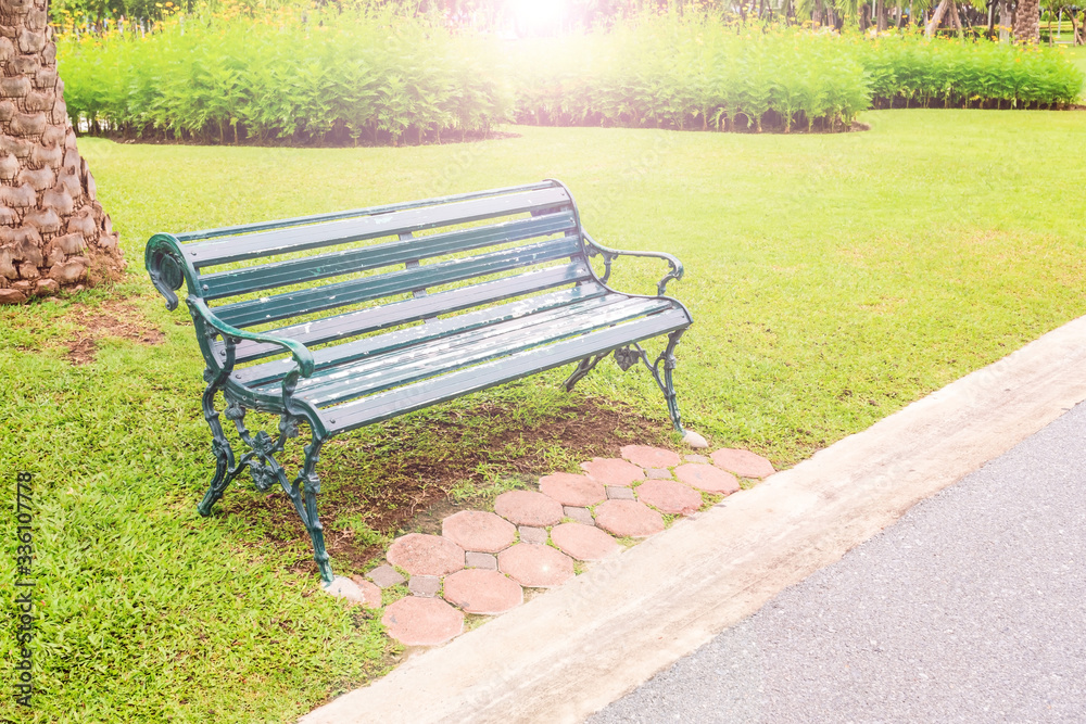 metal garden chair on green grass, Chairs on the lawn in the park, The chair in the park on grass, bench in green park with path way, Empty bench in the park metal garden chair on green grass, Chairs on the lawn in the park, The chair in the park on grass, bench in green park with path way, Empty bench in the park