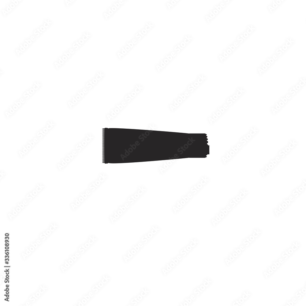 Toothpaste icon vector Toothpaste icon vector