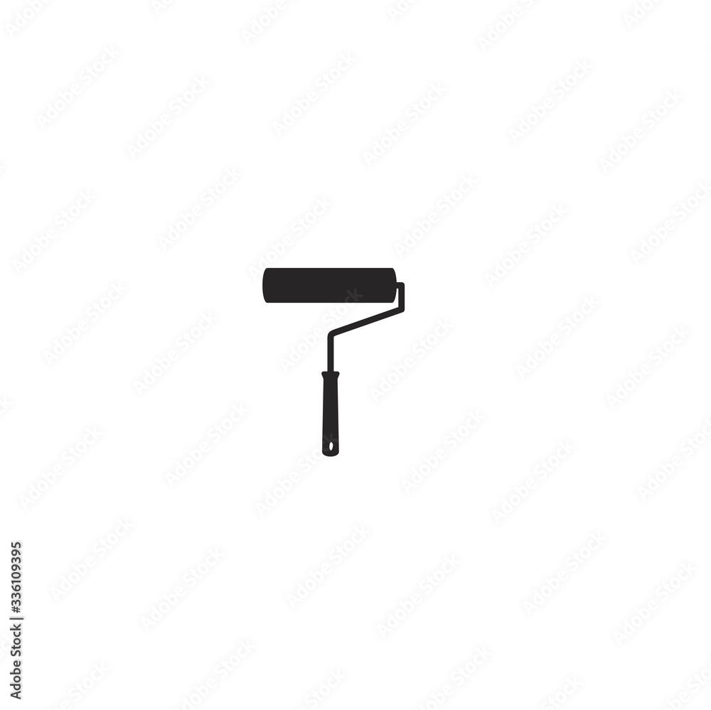 paint roller icon paint roller icon