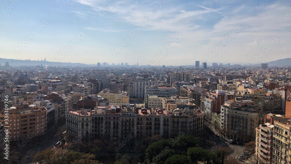 Obraz premium イタリアの空です