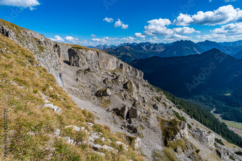 Hike on the Hohe Ifen in the Kleinwalsertal