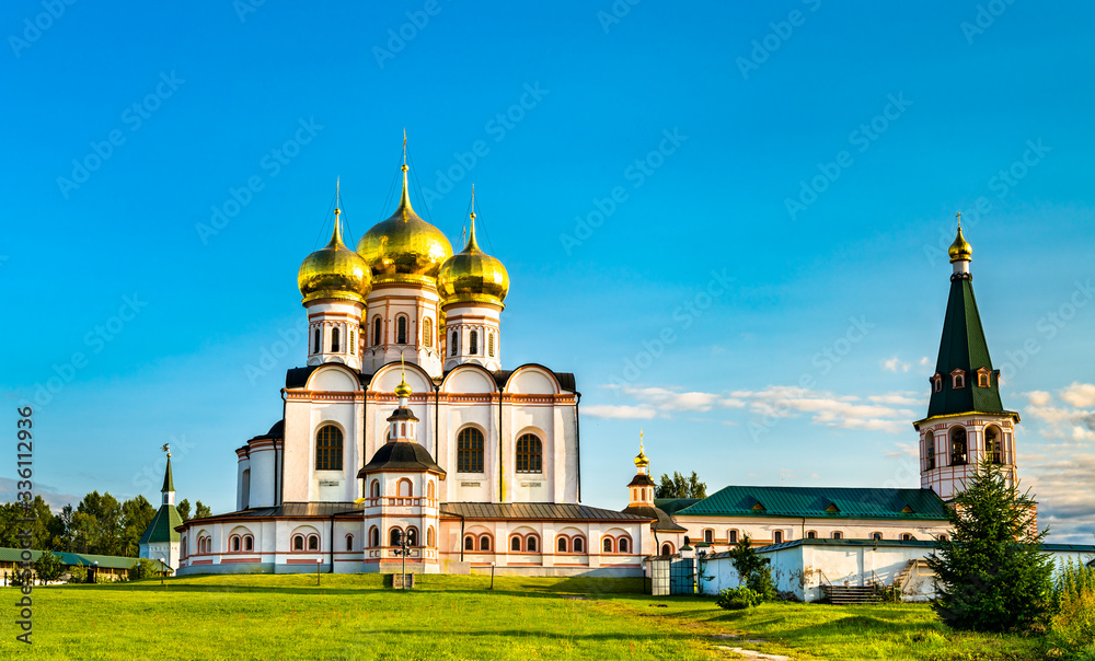 The Dormition Cathedral of the Iversky monastery in Valdai - Novgorod Oblast, Russia