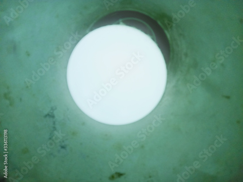 old film projector lens