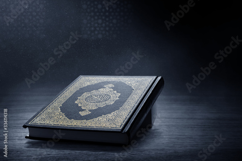 Quran, holy book of muslims photo