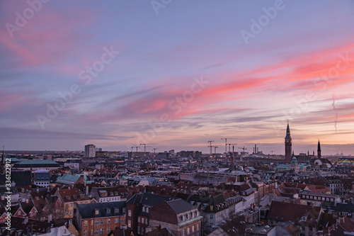 Sunset in Copenhagen © Angus