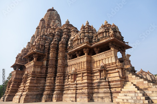 Kandariya Mahadeva Temple  dedicated to Shiva - Khajuraho Group of Monuments  Madhya Pradesh  India