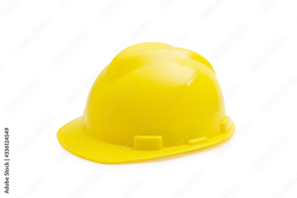 Engineer hat isolated on white background.
Engineer hat isolated on white background.