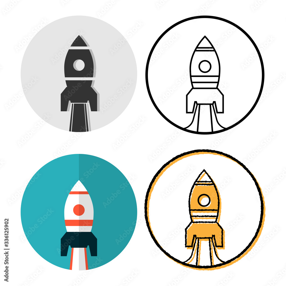 flat and thin line icons for startup,vector illustrations flat and thin line icons for startup,vector illustrations