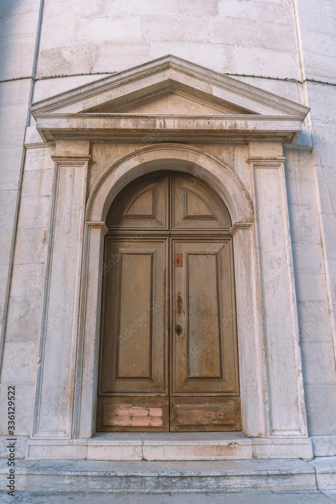 church doors in Venice