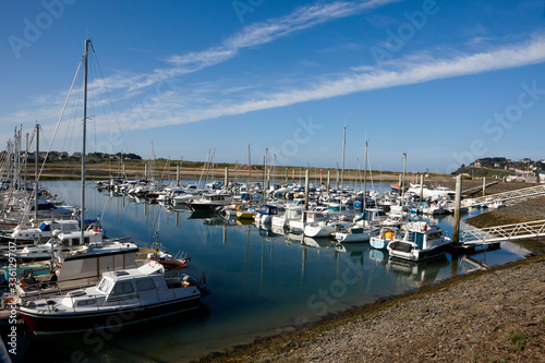 Image of the marina at Carteret, Normandy, France © Gary P le Feuvre