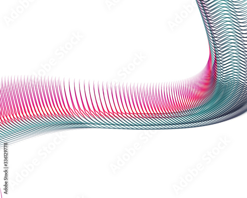 Abstract background blend wave line design for Wallpaper, Banner, Background, Card, Book Illustration, landing page