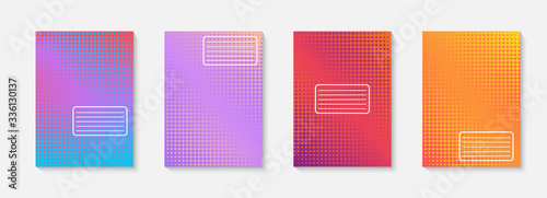 Minimal vector abstract cover notebook design. Planner and diary cover for print. Abstract design for copybook brochures and school books. Notebook paper. Brochure, book, magazine template