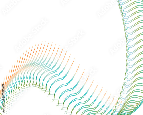 Abstract background blend wave line design for Wallpaper, Banner, Background, Card, Book Illustration, landing page