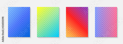 Minimal vector abstract cover notebook design. Planner and diary cover for print. Abstract design for copybook brochures and school books. Notebook paper. Brochure, book, magazine template
