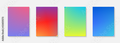 Minimal vector abstract cover notebook design. Planner and diary cover for print. Abstract design for copybook brochures and school books. Notebook paper. Brochure, book, magazine template