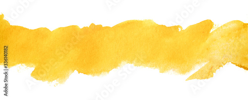 yellow stripe watercolor texture © Alex