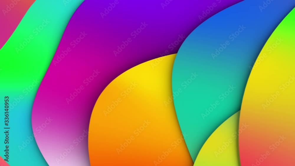 Abstract colorful geometric background. Liquid round gradient shapes. Fashionable bright summer colors. Perfect for children. The concept of children, the pleasures of summer Abstract colorful geometric background. Liquid round gradient shapes. Fashionable bright summer colors. Perfect for children. The concept of children, the pleasures of summer