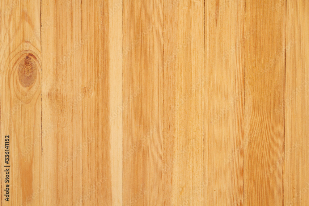 Fototapeta premium Pine wood background with grain texture