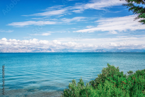 Sealine near Corfu island, Greece. © YouraPechkin
