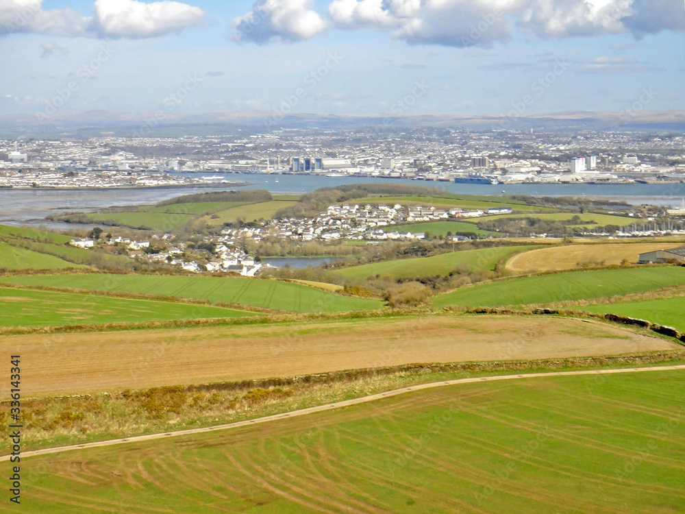 Rame peninsular and Plymouth Sound, Cornwall Rame peninsular and Plymouth Sound, Cornwall