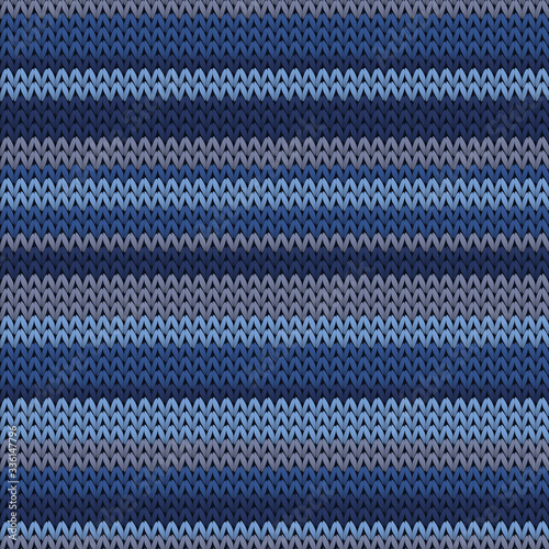 Trendy horizontal stripes knitting texture 