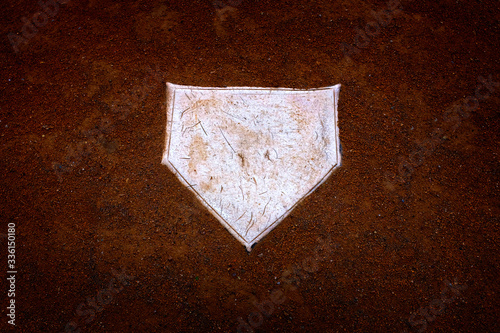 Wall Mural Baseball Home Plate Base Ball Homeplate American Sports Competition