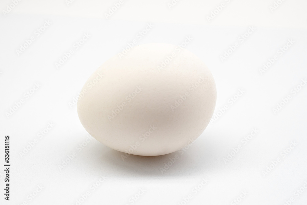 chicken egg. isolated on white background. Easter.