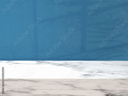 Wooden pedestal for product display stand in step with copy space for display of content design, Blank product stand with empty room. Banner for advertise product on website,3d rendering.