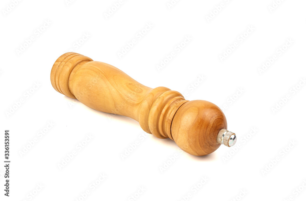 Pepper grinder isoleted on white background with clipping path Pepper grinder isoleted on white background with clipping path